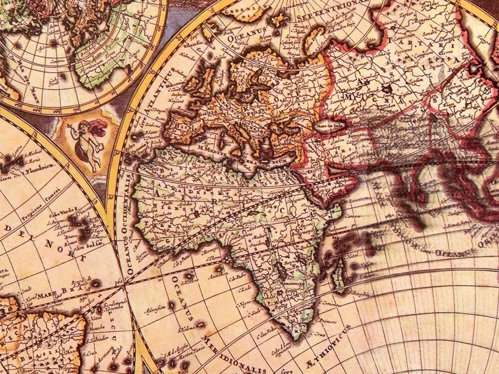 Antiikin maailman karttapalapeli, 1000 palaa hinta ja tiedot | Palapelit | hobbyhall.fi