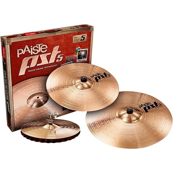 Rumpusymbaalisetti Paiste PST 5 Rock hinta ja tiedot | Soittimien lisätarvikkeet | hobbyhall.fi