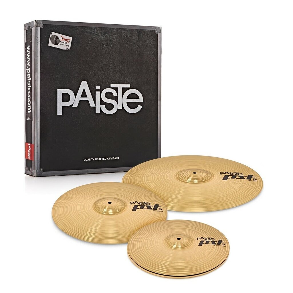 Rumpusymbaalisetti Paiste PST 3 Universal hinta ja tiedot | Soittimien lisätarvikkeet | hobbyhall.fi