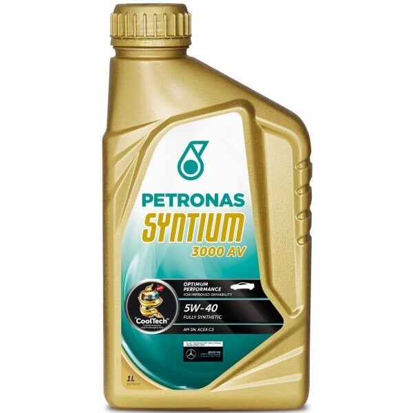 Moottoriöljy Petronas Syntium 3000 AV 5W-40 1L