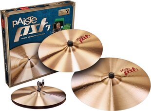 Rumpusymbaalisetti Paiste PST 7 Light/Session hinta ja tiedot | Soittimien lisätarvikkeet | hobbyhall.fi