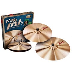 Rumpusymbaalisetti Paiste PST 7 Heavy/Rock hinta ja tiedot | Soittimien lisätarvikkeet | hobbyhall.fi