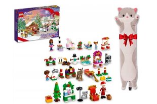 41706 LEGO® Friends Joulukalenteri + pehmotyyny hinta ja tiedot | LEGOT ja rakennuslelut | hobbyhall.fi
