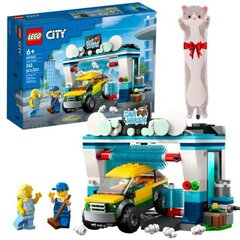 60362 LEGO® City Autopesula + pehmotyyny hinta ja tiedot | LEGOT ja rakennuslelut | hobbyhall.fi