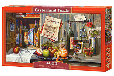 Palapeli Castorland Vintage Red & Italian Treasures, 4000 palaa hinta ja tiedot | Palapelit | hobbyhall.fi