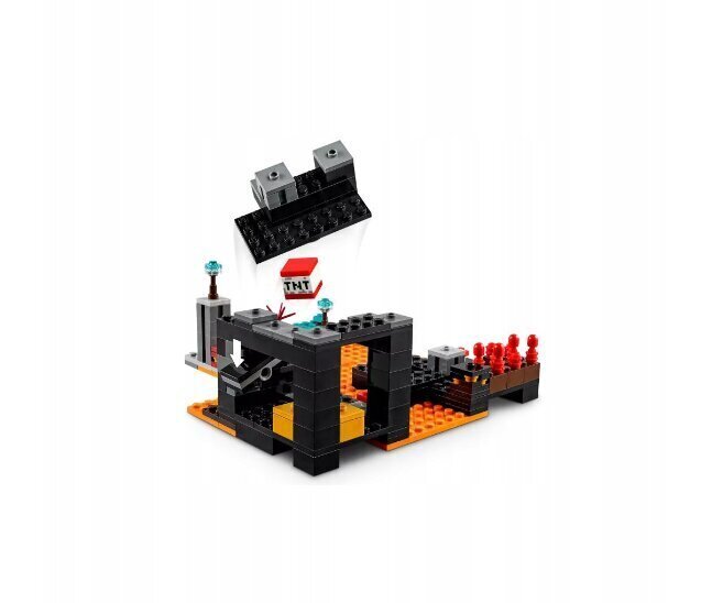 21185 LEGO® Minecraft® Netherin linnoitus + pehmotyyny hinta ja tiedot | LEGOT ja rakennuslelut | hobbyhall.fi