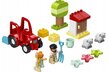 10950 LEGO® DUPLO® Maatilan traktori ja hoitoeläimet + pehmotyyny hinta ja tiedot | LEGOT ja rakennuslelut | hobbyhall.fi