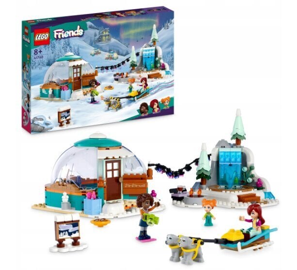 41760 LEGO® Friends Igluseikkailu + pehmotyyny hinta ja tiedot | LEGOT ja rakennuslelut | hobbyhall.fi