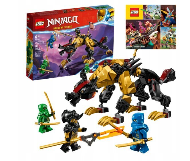 71790 LEGO Ninjago Imperial Dragon Hunter ja pehmotyynykissa