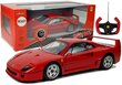 Ferrari F40 kauko-ohjattava auto, 1:14, punainen hinta ja tiedot | Poikien lelut | hobbyhall.fi