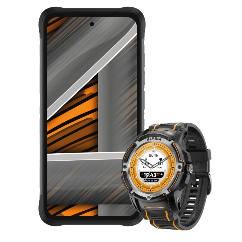 myPhone Hammer Blade 4 6/128GB + Hammer Watch Plus + Hammer RapidCharge Duo hinta ja tiedot | Matkapuhelimet | hobbyhall.fi