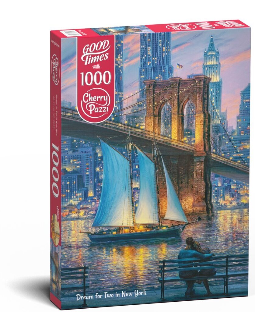 CherryPazzi palapeli Dream for Two New York 1000 o. hinta ja tiedot | Palapelit | hobbyhall.fi