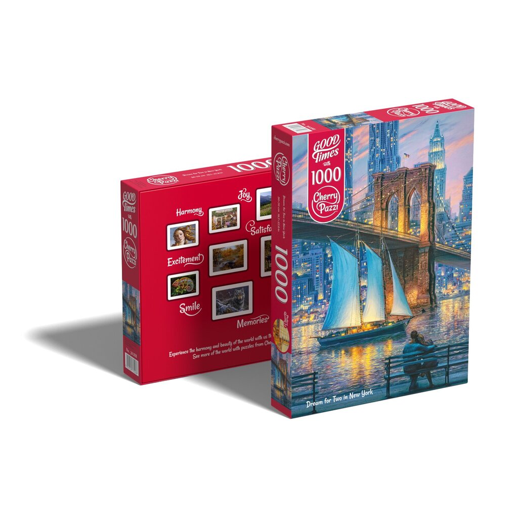 CherryPazzi palapeli Dream for Two New York 1000 o. hinta ja tiedot | Palapelit | hobbyhall.fi