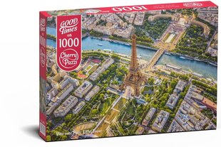 CherryPazzi palapeli View over Paris Eiffel Tower 1000 o. hinta ja tiedot | Palapelit | hobbyhall.fi