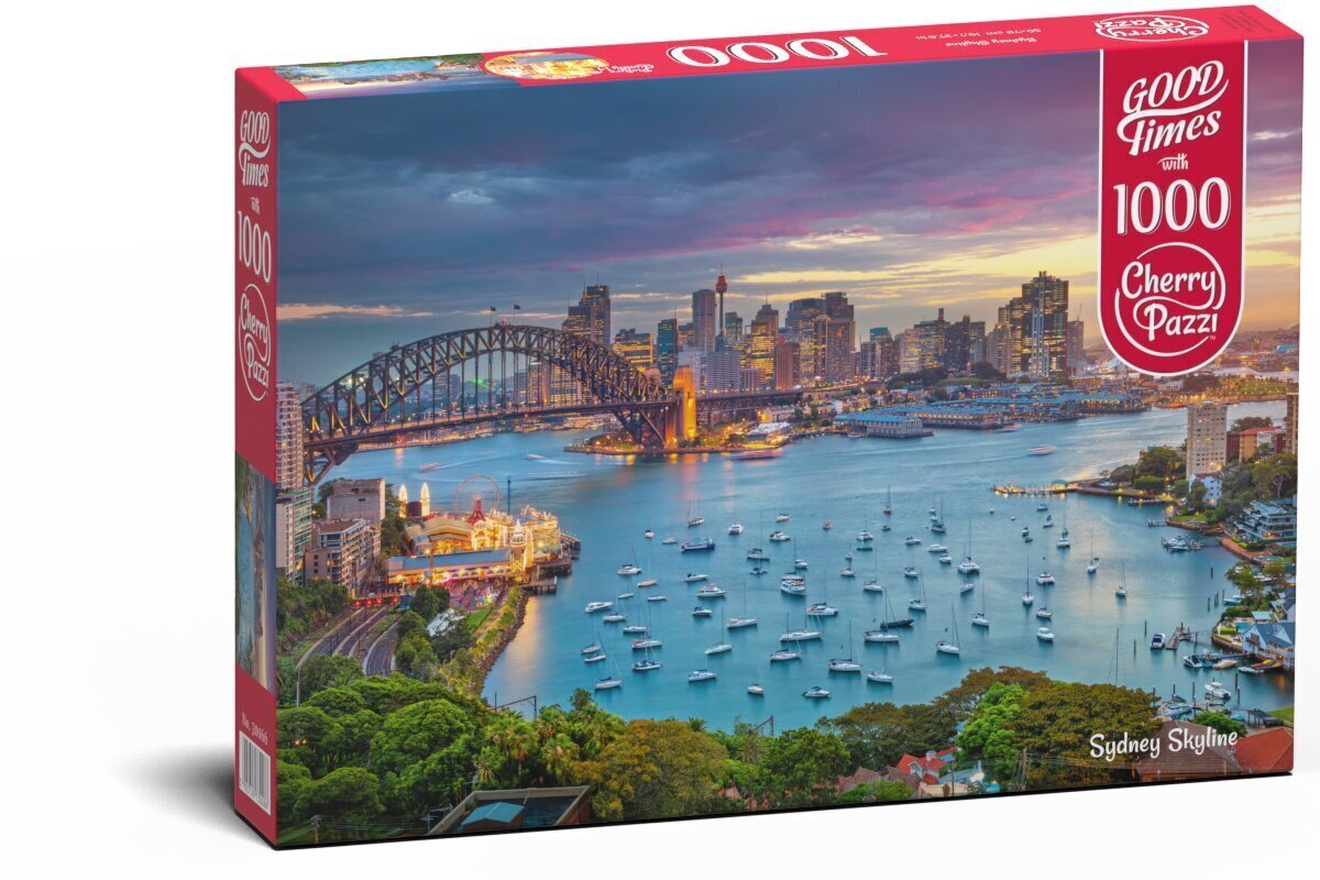 CherryPazzi palapeli Sydney Skyline 1000 o. hinta ja tiedot | Palapelit | hobbyhall.fi