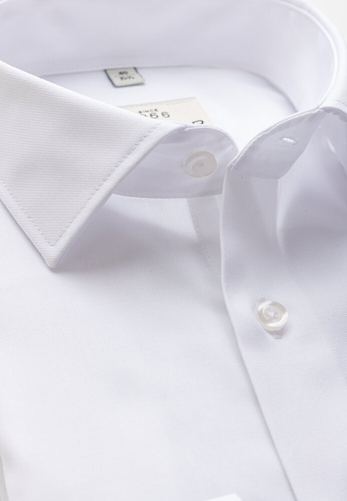 23005S0/Miesten valkoinen paita (Slim) Pidempi +4cm hinta ja tiedot | Miesten kauluspaidat | hobbyhall.fi
