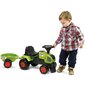 Potkuauto perävaunulla - Baby Claas Axos 310, vihreä hinta ja tiedot | Poikien lelut | hobbyhall.fi