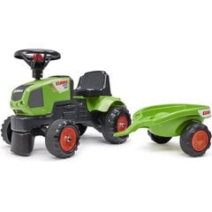 Potkuauto perävaunulla - Baby Claas Axos 310, vihreä hinta ja tiedot | Poikien lelut | hobbyhall.fi