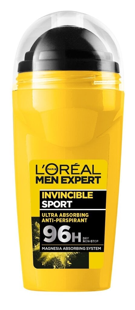 L'Oréal Men Expert Invincible Sport antiperspirantti rullalla hinta ja tiedot | Deodorantit | hobbyhall.fi