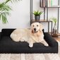 Doggy Glamour peti, L 78x53 cm, musta hinta ja tiedot | Pedit ja pesät | hobbyhall.fi