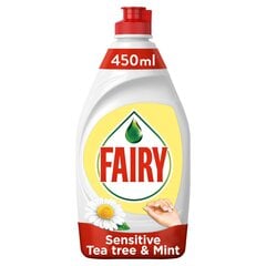 Astianpesuaine FAIRY Tea Tree and Mint, 0,450L hinta ja tiedot | Astianpesuaineet | hobbyhall.fi