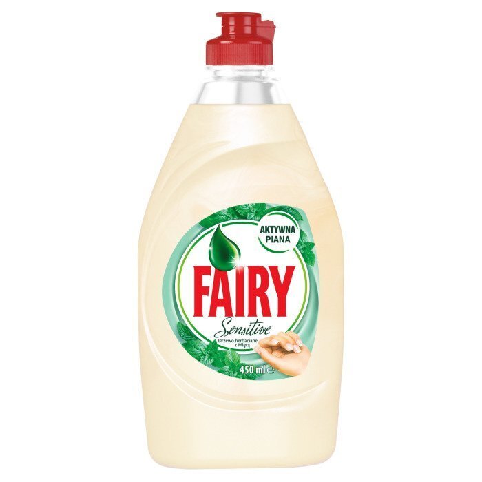 Astianpesuaine FAIRY Tea Tree and Mint, 0,450L hinta ja tiedot | Astianpesuaineet | hobbyhall.fi