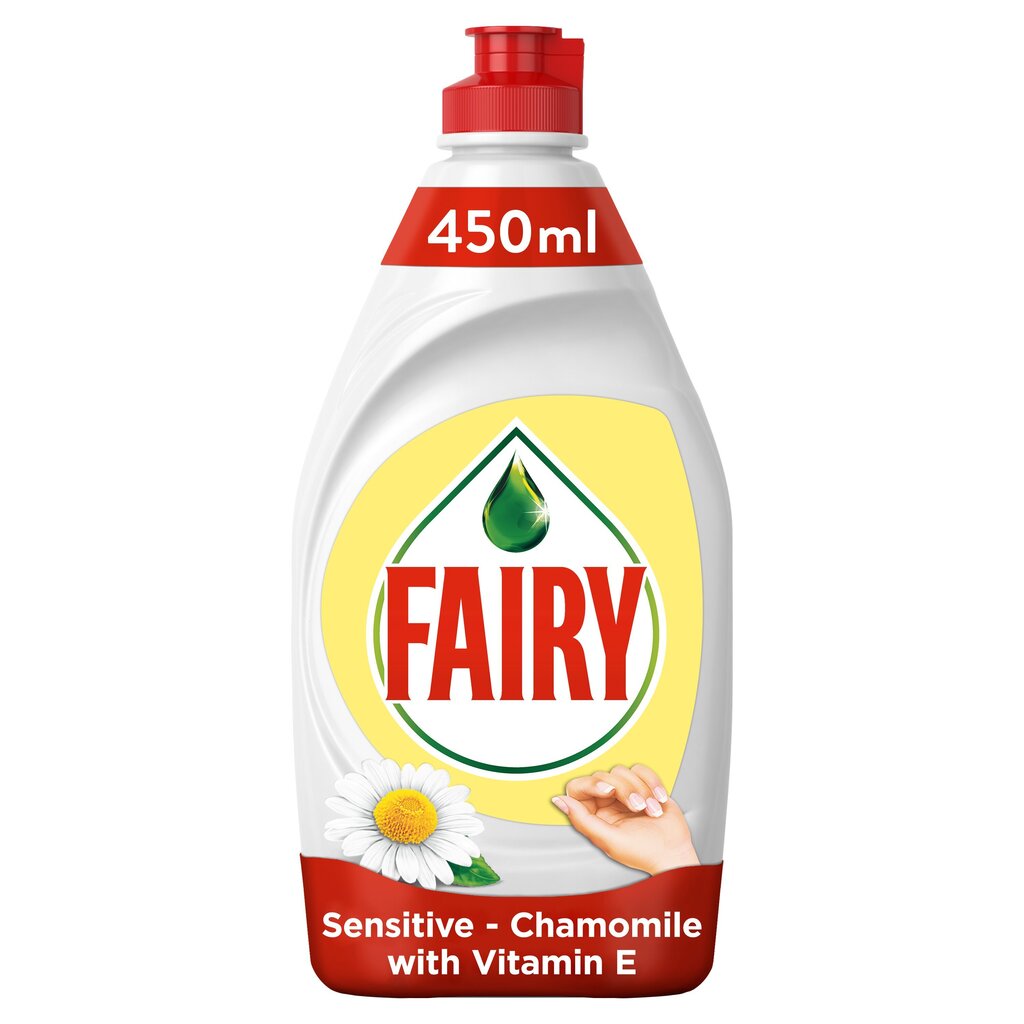 Astianpesuaine Fairy Sensitive Chamomile & Vit E, 0,45 L hinta ja tiedot | Astianpesuaineet | hobbyhall.fi