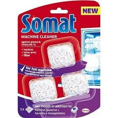Astianpesukoneen puhdistusaine SOMAT Machine Cleaner, 3 kpl hinta ja tiedot | Astianpesuaineet | hobbyhall.fi