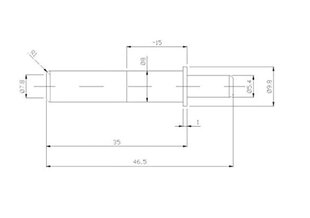 Oven vaimentimet Airtic Ø8mm, porattu, valkoinen hinta ja tiedot | Oven saranat ja lisävarusteet | hobbyhall.fi