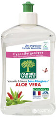 Astianpesugeeli Larbre Vert Aloe Vera ympäristömerkki 500ml. hinta ja tiedot | Astianpesuaineet | hobbyhall.fi