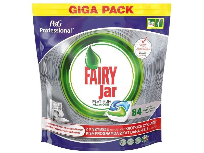 Astianpesukonekapselit FAIRY All in 1 Platinum, 84 kapselia hinta ja tiedot | Astianpesuaineet | hobbyhall.fi