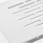 Ilmastointiritilä valkoinen, 480 x 80 mm, GTV hinta ja tiedot | Kylpyhuoneen tuulettimet | hobbyhall.fi
