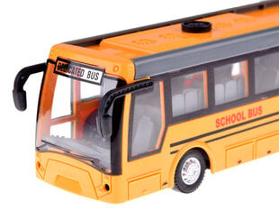 Kauko-ohjattava bussi, jossa on valoefektejä, keltainen hinta ja tiedot | Ei ole määritelty Lelut | hobbyhall.fi