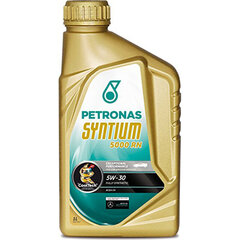 Petronas Syntium 5000 RN 5W-30 moottoriöljy, 1L hinta ja tiedot | Moottoriöljyt | hobbyhall.fi