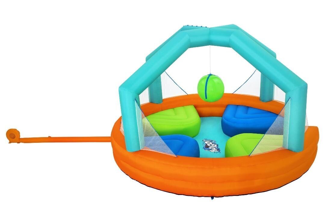 BESTWAY trampoliini Dodge & Drench Water Park, 450 x 450 x 268 cm hinta ja tiedot | Uima-altaat | hobbyhall.fi