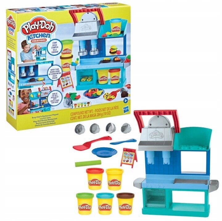 Play-Doh Kitchen Creations ravintolasetti hinta ja tiedot | Kehittävät lelut | hobbyhall.fi