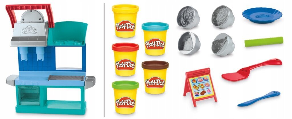 Play-Doh Kitchen Creations ravintolasetti hinta ja tiedot | Kehittävät lelut | hobbyhall.fi