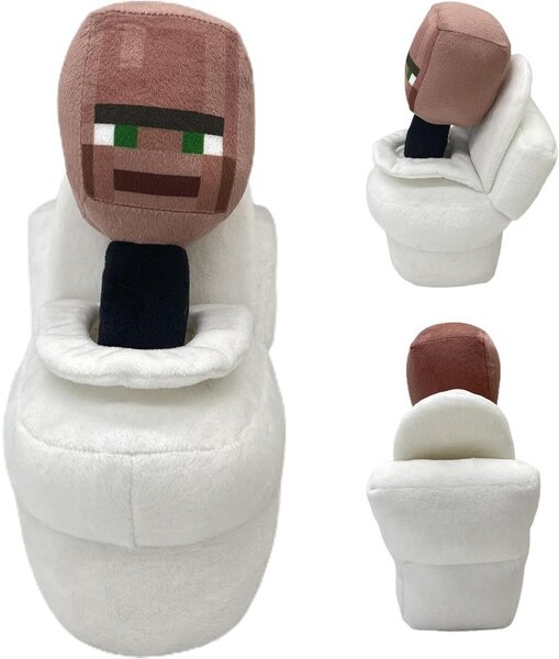 HappyJoe Skibidi Toilet Minecraft pehmolelu, 26cm