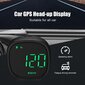 QINGQUE Digitaalinen GPS-nopeusmittari HUD Väsymysmuistutus Musta hinta ja tiedot | Lisätarvikkeet autoiluun | hobbyhall.fi