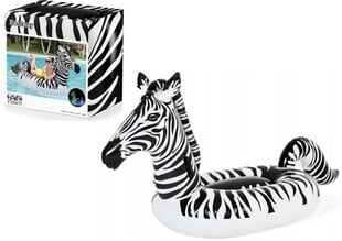Bestway puhallettava lautta Zebra 254 x 142 cm hinta ja tiedot | Puhallettavat vesilelut ja uima-asusteet | hobbyhall.fi