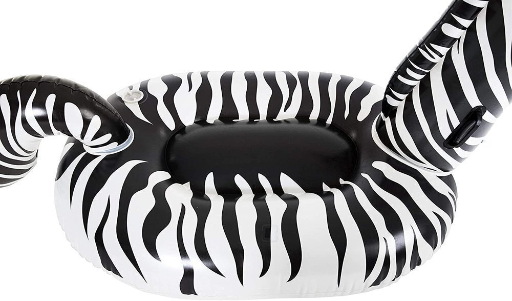 Bestway puhallettava lautta Zebra 254 x 142 cm hinta ja tiedot | Puhallettavat vesilelut ja uima-asusteet | hobbyhall.fi