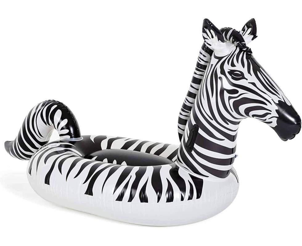 Bestway puhallettava lautta Zebra 254 x 142 cm hinta ja tiedot | Puhallettavat vesilelut ja uima-asusteet | hobbyhall.fi