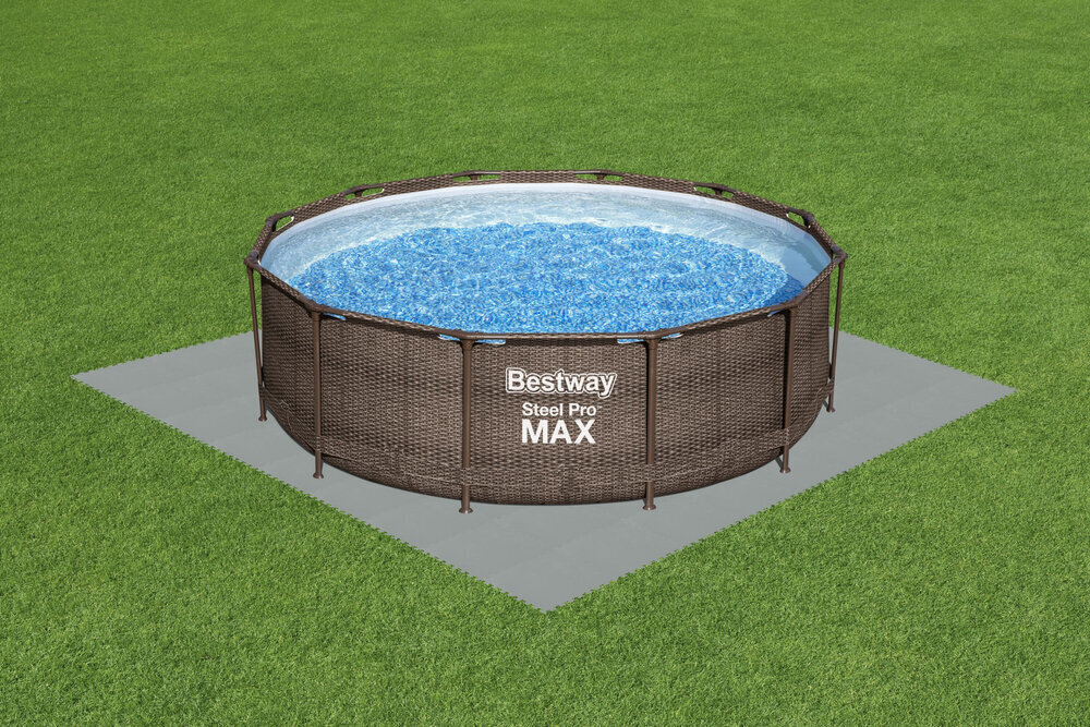 Bestway-allasmatto 50 x 50 cm hinta ja tiedot | Uima-allastarvikkeet | hobbyhall.fi