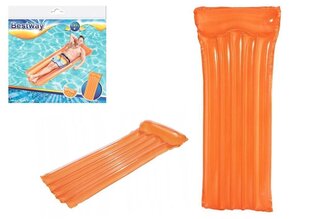 Bestway puhallettava uimapatja 183 x 76 cm, oranssi hinta ja tiedot | Puhallettavat vesilelut ja uima-asusteet | hobbyhall.fi