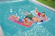 Bestway puhallettava uimapatja 188 x 71 cm, vaaleanpunainen hinta ja tiedot | Puhallettavat vesilelut ja uima-asusteet | hobbyhall.fi