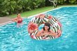 Bestway Puhallettava uintipyörä 119 cm, vaaleanpunainen hinta ja tiedot | Puhallettavat vesilelut ja uima-asusteet | hobbyhall.fi
