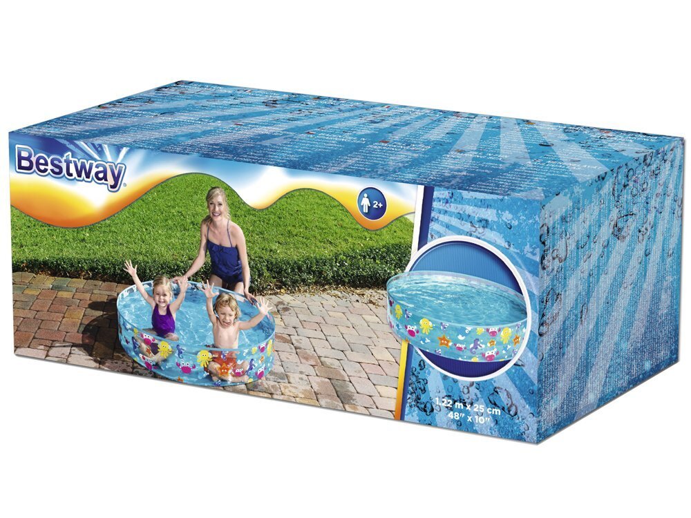 Bestway puutarha-allas 122 x 25 cm hinta ja tiedot | Uima-altaat | hobbyhall.fi