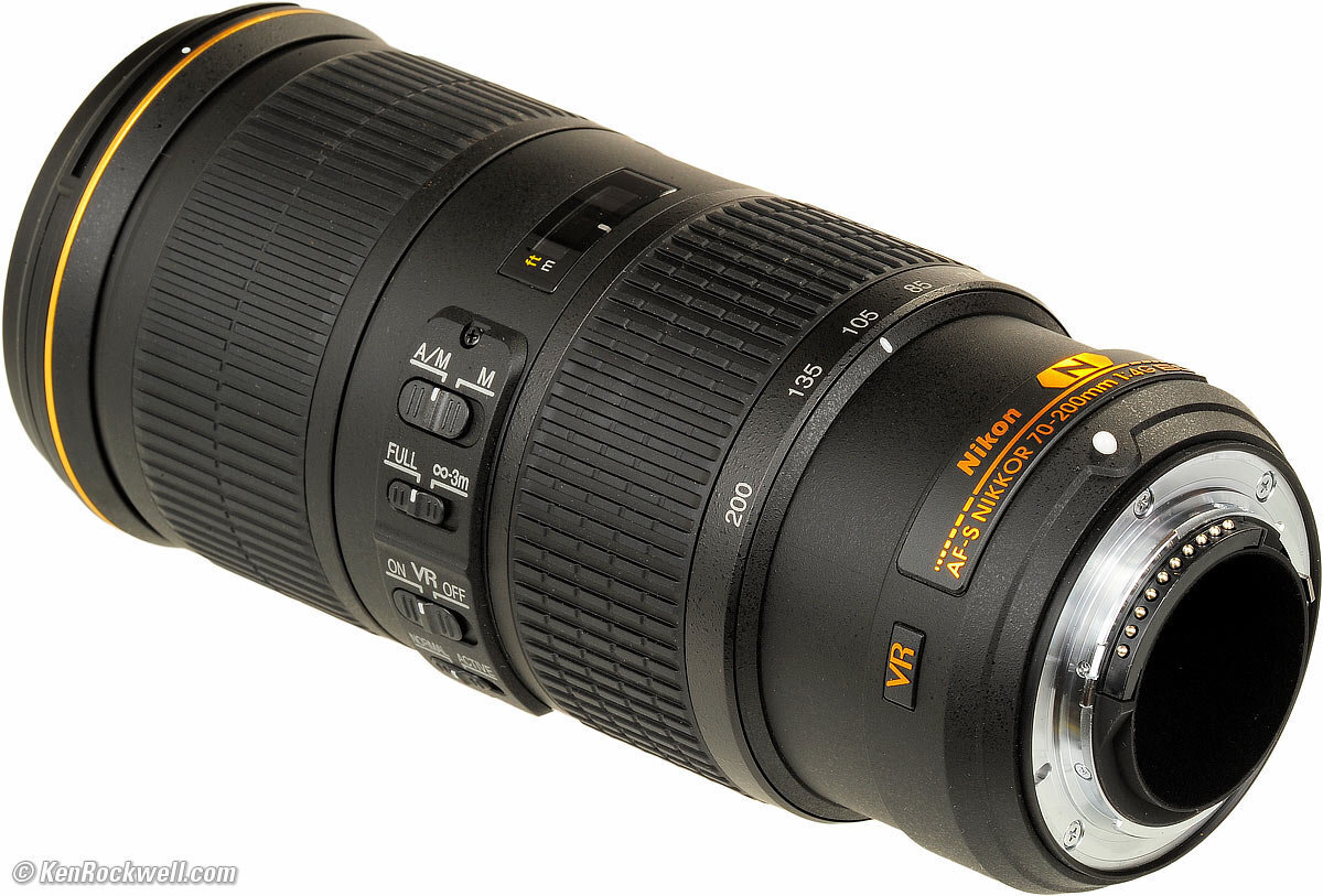 Nikon 70-200mm f / 4G ED VR NIKKOR hinta ja tiedot | Objektiivit | hobbyhall.fi