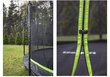 Trampoliini verkolla Lean Sport Pro, 426cm, musta-vihreä hinta ja tiedot | Trampoliinit | hobbyhall.fi