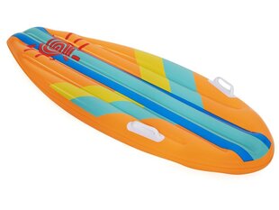 Ilmatäytteinen patja Bestway "Surfboard", 114x46, oranssi hinta ja tiedot | Puhallettavat vesilelut ja uima-asusteet | hobbyhall.fi